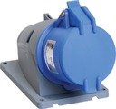 IEK PSN11-032-3 Розетка стационарная ССИ-123 32А-6ч/200-250В 2Р+РЕ IP44 MAGNUM
