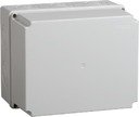 Коробка КМ41274 распаячная для о/п 240х195х165 мм IP55 (RAL7035, кабельные вводы 5 шт)