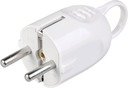 IEK EVP12-16-01-K01 ВПу12-01-Ст Вилка разборная угловая с з/к с кольцом 16А белая