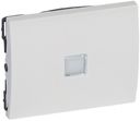 Legrand Galea Life 777011 Клавиша одиночная (для пиктограммы, окошко, white)