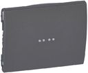 Legrand Galea Life 771234 Клавиша одиночная (индикация, dark bronze)