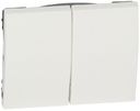 Legrand Galea Life 777012 Клавиша двойная (white)