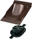 Vilpe Unitile 2K 300064 Проходной элемент (коричневый)