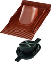 Vilpe Unitile 2K 300068 Проходной элемент (красный)