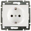 Legrand Galea Life 775925 Розетка с заземляющим контактом (16 А, под рамку, винт. зажимы, скрытая установка, white)