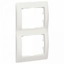 Legrand DIY Galea Life 696995 Рамка 2-постовая (вертикальная, жемчуг)