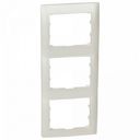 Legrand DIY Galea Life 696996 Рамка 3-постовая (вертикальная, жемчуг)