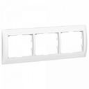 Legrand DIY Galea Life 696813 Рамка 3-постовая (горизонтальная, белая)