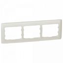 Legrand DIY Galea Life 696993 Рамка 3-постовая (горизонтальная, жемчуг)