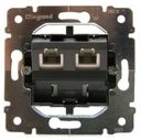 Legrand Galea Life 775939 Розетка телефонная (2хRJ11, механизм, скрытая установка)