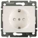 Legrand Galea Life 771563 Розетка с заземляющим контактом (16 А, под рамку, шторки, скрытая установка, pearl)