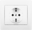Legrand Galea Life 771039 Розетка с заземляющим контактом (16 А, в сборе, скрытая установка, white)