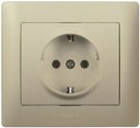 Legrand Galea Life 771439 Розетка с заземляющим контактом (16 А, в сборе, скрытая установка, titanium)