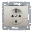Legrand Galea Life 771524 Розетка с заземляющим контактом (16 А, под рамку, скрытая установка, pearl)