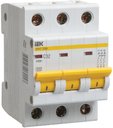 IEK ВА47-29М MVA21-3-025-C Автоматический выключатель трехполюсный 25А (4.5 кА, C)