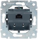 Legrand Galea Life 775765 Розетка компьютерная (RJ45, cat.5е, монтаж на захватах, механизм, скрытая установка)
