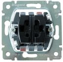 Legrand Galea Life 775818 Переключатель двухклавишный кнопочный (10 А, механизм, с/у)