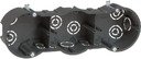 Коробка КМ40009 установочная 3х местная для твердых стен 212х70х45 (с саморезами)