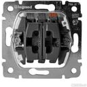 Legrand Galea Life 775808 Переключатель двухклавишный проходной (10 А, механизм, с/у)