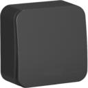 Schneider Electric BLNCA101016 BLANCA О/У 1-клавишный ВЫКЛЮЧАТЕЛЬ (cх.1) с самовозв.,ИЗОЛ.ПЛ.,10А,АНТРАЦИТ