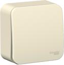 Schneider Electric BLNCA101012 BLANCA О/У 1-клавишный ВЫКЛЮЧАТЕЛЬ (cх.1) с самовозвр.,ИЗОЛ.ПЛ.,10А,МОЛОЧНЫЙ