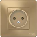 Schneider Electric Blanca BLNRS000014 Розетка одинарная (16 А, IP20, в сборе, скрытая установка, титан)