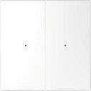 Schneider Electric Merten D-Life PlusLink MTN5220-6035 Клавиша двойная (белый лотос)