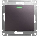 Schneider Electric GSL001413 GLOSSA 1-клавишный ВЫКЛЮЧАТЕЛЬ с подсветкой,сх.1а,10AX, механизм,СИРЕНЕВЫЙ ТУМАН