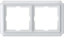 Schneider Electric Merten Antique MTN483219 Рамка 2-постовая (универсальная, полярно-белый)