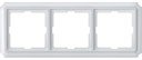 Schneider Electric Merten Antique MTN483319 Рамка 3-постовая (универсальная, полярно-белый)