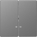 Schneider Electric Merten D-Life MTN3420-6036 Клавиша двойная (линза индикации, нержавеющая сталь)