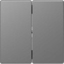 Schneider Electric Merten D-Life MTN3400-6036 Клавиша двойная (нержавеющая сталь)