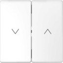 Schneider Electric Merten D-Life MTN3855-6035 Клавиша для жалюзи двойная (белый лотос)