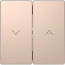 Schneider Electric Merten D-Life MTN3855-6051 Клавиша для жалюзи двойная (шампань)