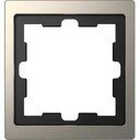 Schneider Electric Merten D-Life MTN4010-6550 Рамка 1-постовая (универсальная, никель)