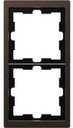 Schneider Electric Merten D-Life MTN4020-6552 Рамка 2-постовая (универсальная, мокко)