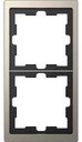 Schneider Electric Merten D-Life MTN4020-6550 Рамка 2-постовая (универсальная, никель)