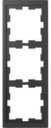 Schneider Electric Merten D-Life MTN4030-6534 Рамка 3-постовая (универсальная, антрацит)