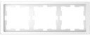 Schneider Electric Merten D-Life MTN4030-6535 Рамка 3-постовая (универсальная, белый лотос)