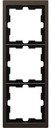 Schneider Electric Merten D-Life MTN4030-6552 Рамка 3-постовая (универсальная, мокко)