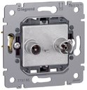 Legrand Galea Life 775786 Розетка телевизионная (TV+Radio, звезда, механизм, 1.5 дБ, скрытая установка)