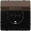 Schneider Electric Merten D-Life MTN2310-6052 Розетка с заземляющим контактом (16 А, под рамку, крышка, шторки, скрытая установка, мокко)