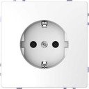 Schneider Electric Merten D-Life MTN2300-6035 Розетка с заземляющим контактом (16 А, под рамку, шторки, с/у, безвинт, белый лотос)
