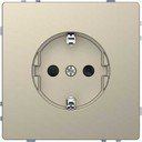 Schneider Electric Merten D-Life MTN2400-6033 Розетка с заземляющим контактом (16 А, под рамку, шторки, скрытая установка, сахара)