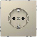 Schneider Electric Merten D-Life MTN2301-6033 Розетка с заземляющим контактом (16 А, под рамку, скрытая установка, сахара)