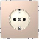 Schneider Electric Merten D-Life MTN2301-6051 Розетка с заземляющим контактом (16 А, под рамку, скрытая установка, шампань)