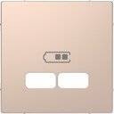 Merten D-Life MTN4367-6051 Крышка розетки USB (USB, шампань)
