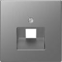 Merten D-Life MTN4521-6036 Крышка розетки компьютерной (RJ45, нержавеющая сталь)