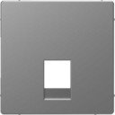 Schneider Electric Merten D-Life MTN4215-6036 Крышка розетки информационной (RJ11/12, нержавеющая сталь)
