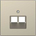 Schneider Electric Merten D-Life MTN4522-6033 Крышка розетки информационной (2xRJ45, сахара)